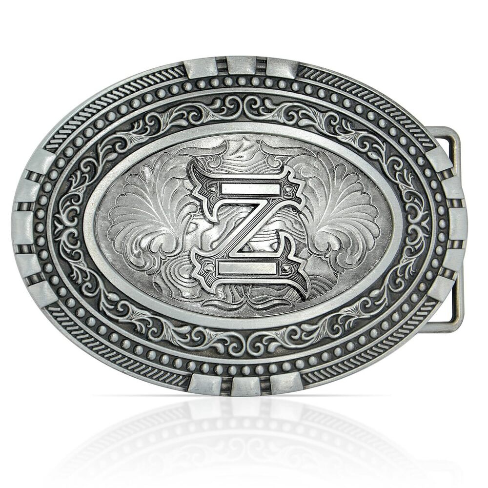 8381 Belt Buckles Western Cowboy - Silver Belts Buckle Cool Cowboy Belt